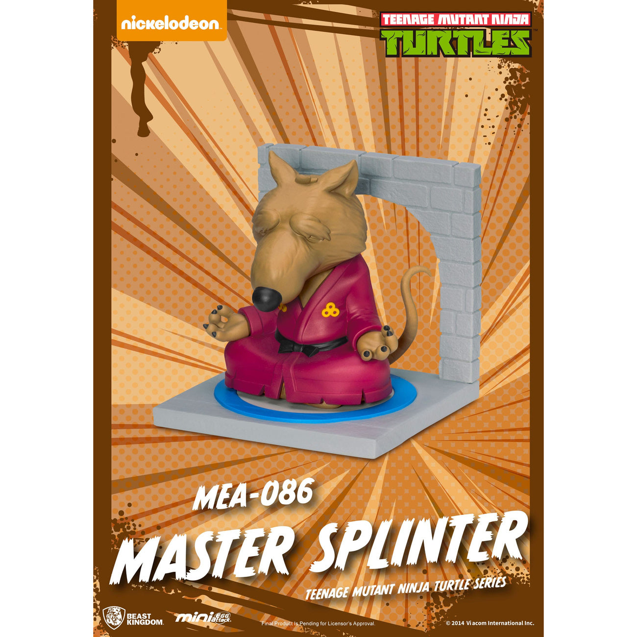 Produktbild Teenage Mutant Ninja Turtles Mini Egg Attack Blind Box Figurer Series Sortiment 12 cm (6)