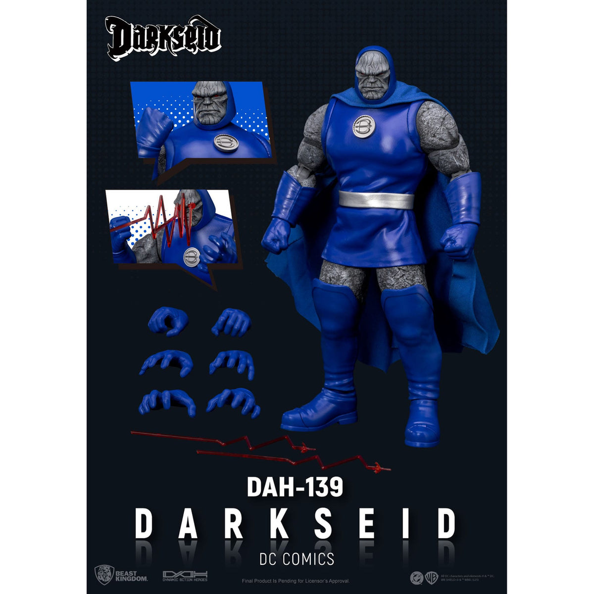 Produktbild DC Comics actionfigur Darkseid 22 cm