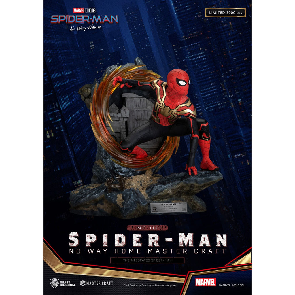 Produktbild Spider-Man: No Way Home Master Craft-staty The Integrated Spider-Man 31 cm
