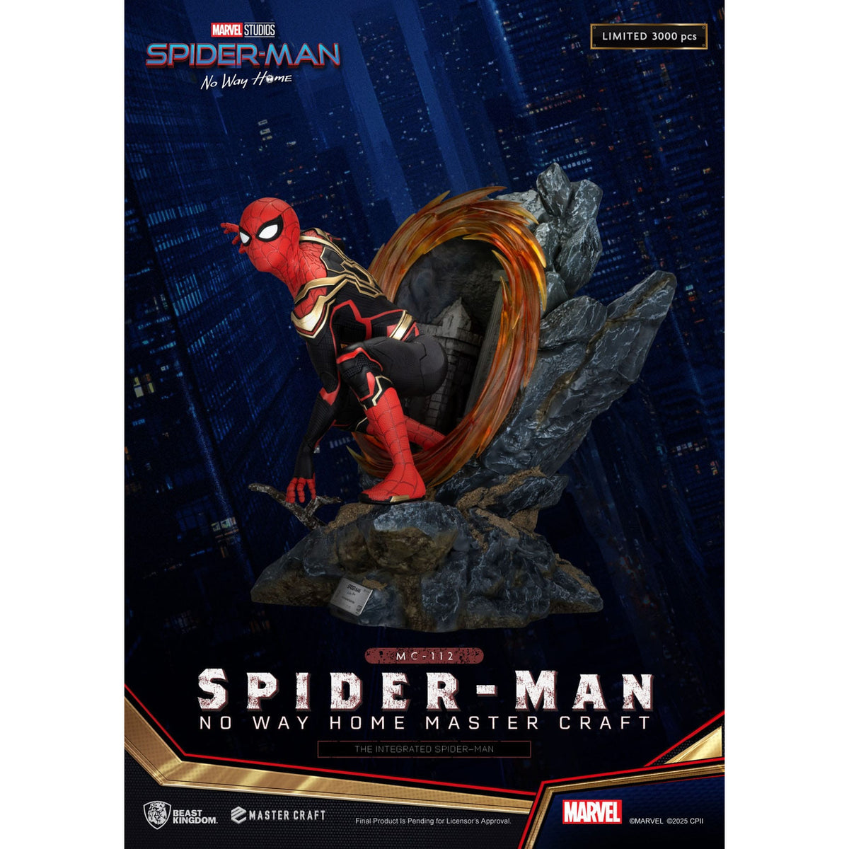 Produktbild Spider-Man: No Way Home Master Craft-staty The Integrated Spider-Man 31 cm