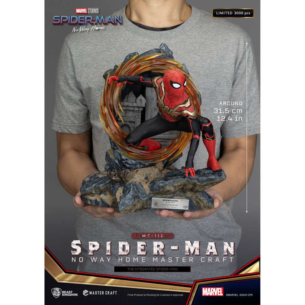 Produktbild Spider-Man: No Way Home Master Craft-staty The Integrated Spider-Man 31 cm