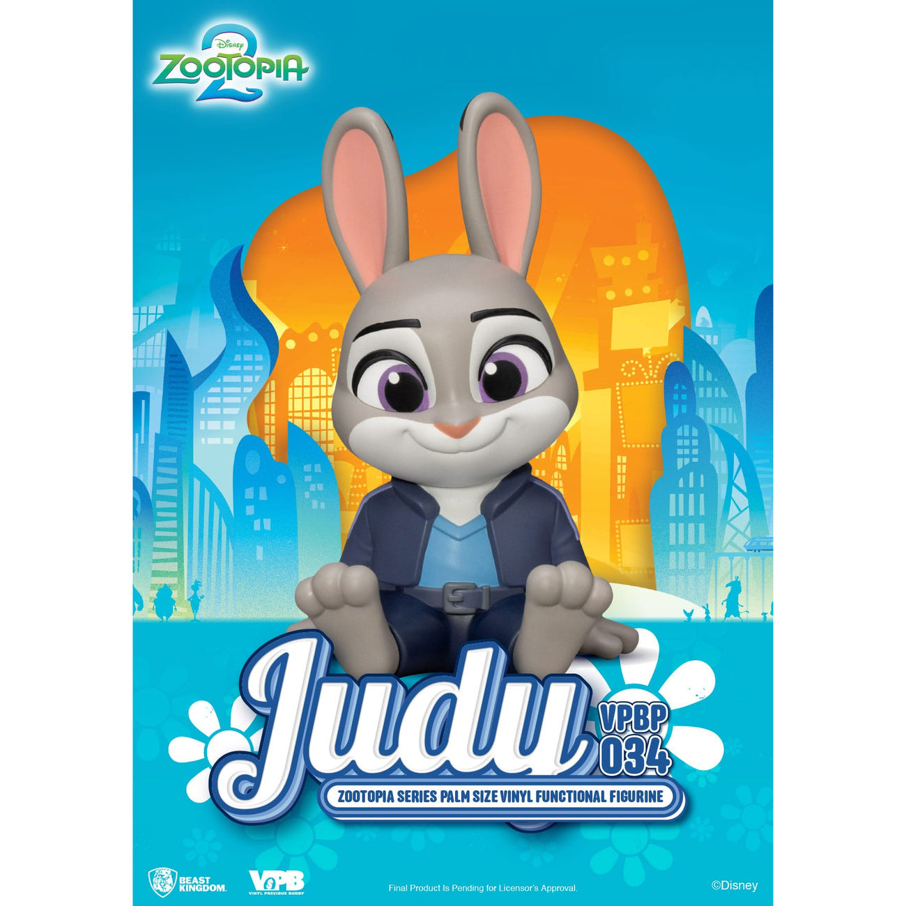 Produktbild Zootropolis Piggy vinylsparbössa Judy 15 cm