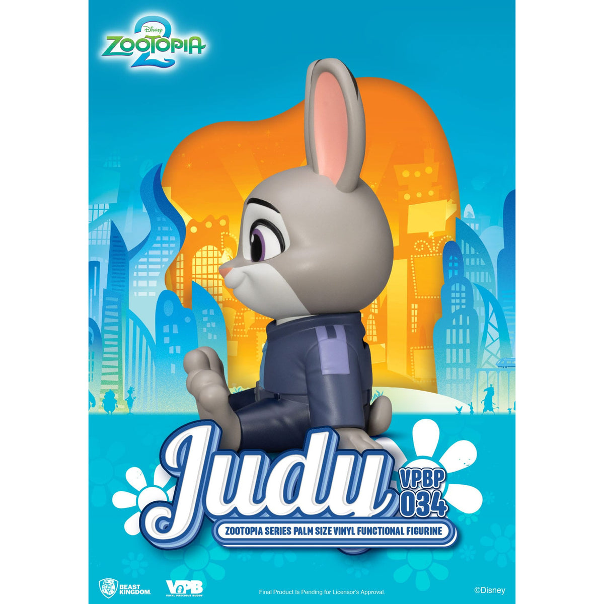 Produktbild Zootropolis Piggy vinylsparbössa Judy 15 cm