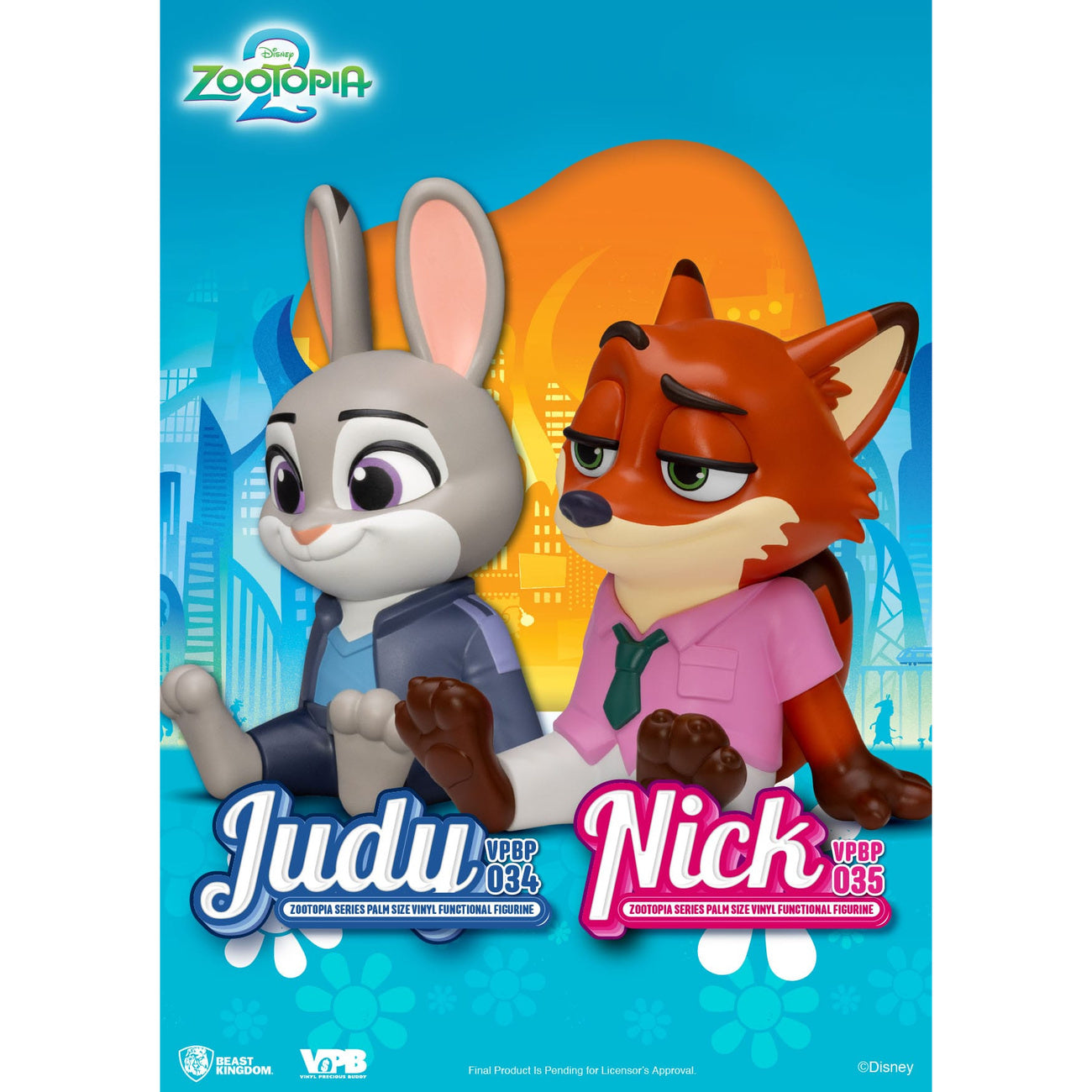 Produktbild Zootropolis Piggy vinylsparbössa Judy 15 cm