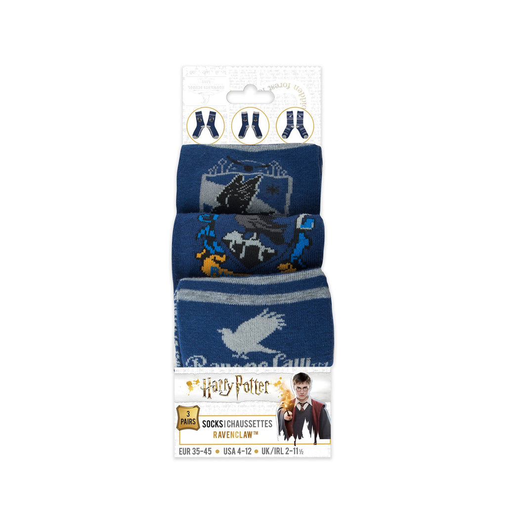 Produktbild Harry Potter Strumpor 3-pack Ravenclaw