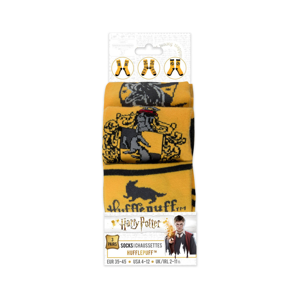 Produktbild Harry Potter Strumpor 3-pack Hufflepuff