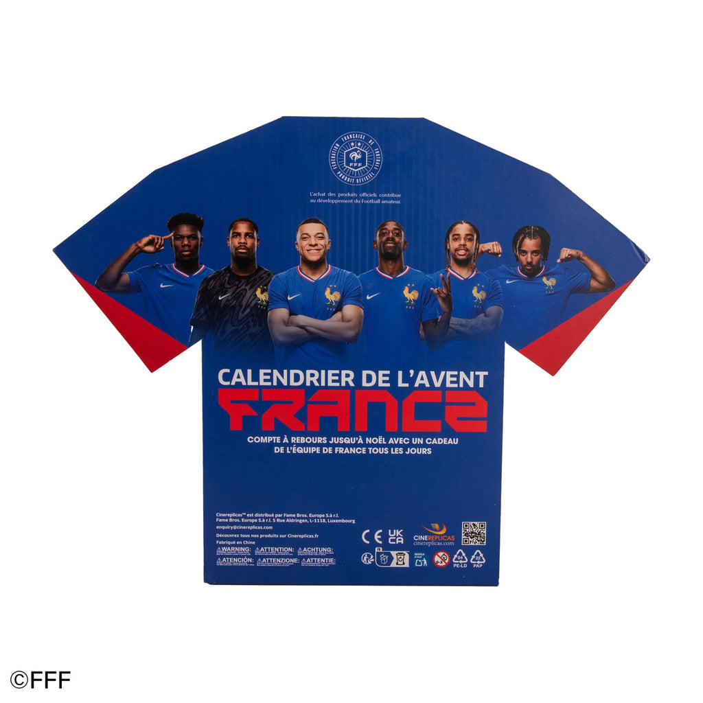 Produktbild Franska Fotbollsförbundet Adventskalender Deluxe 2025