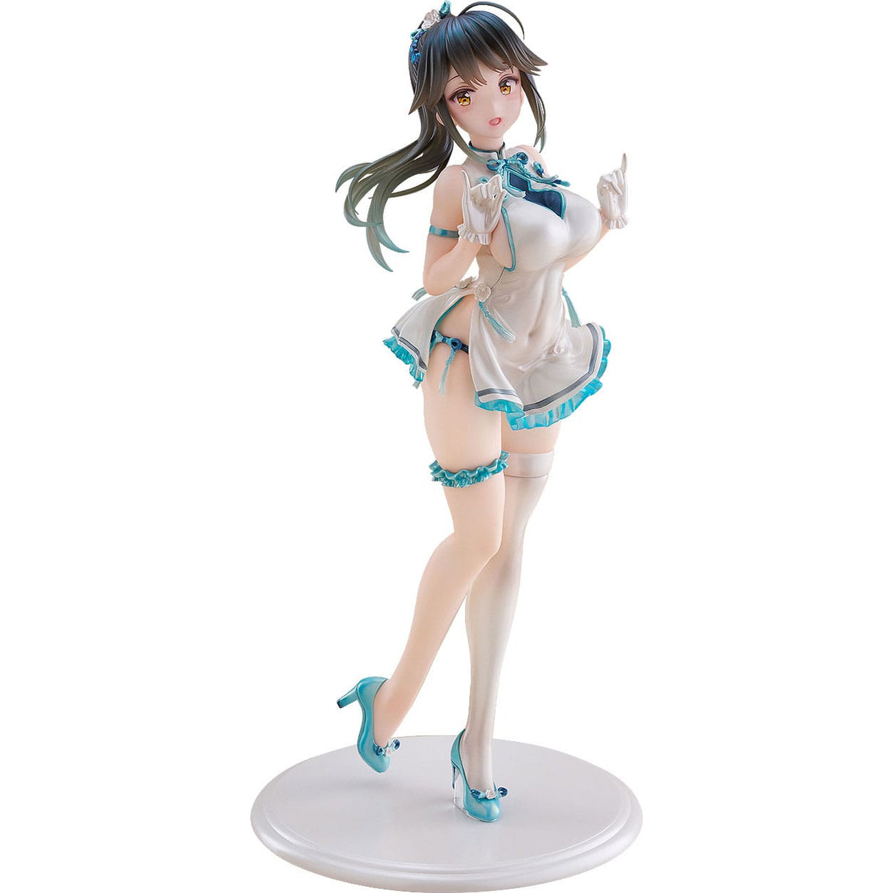 Produktbild Avian Romance Pink Label 5 PVC-staty 1/6 Ponytail Girl: Qipao 29 cm