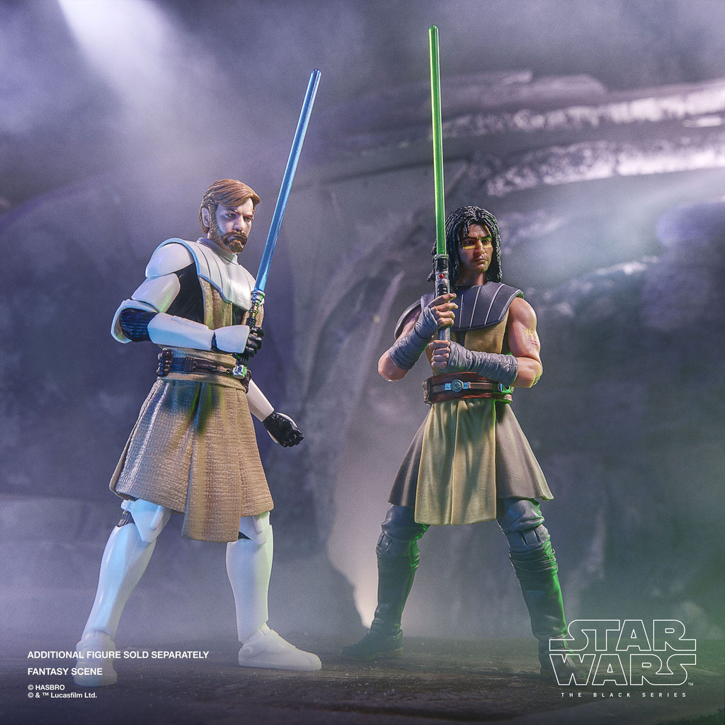 Produktbild Star Wars: The Clone Wars Black Series actionfigur Quinlan Vos 15 cm