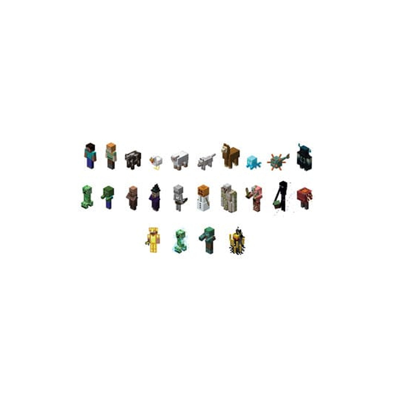 Product image Minecraft 3D Toppeez 6 cm Assortment (24)