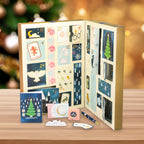 Produktbild Harry Potter adventskalender skrivset 24 dagar Hogwarts