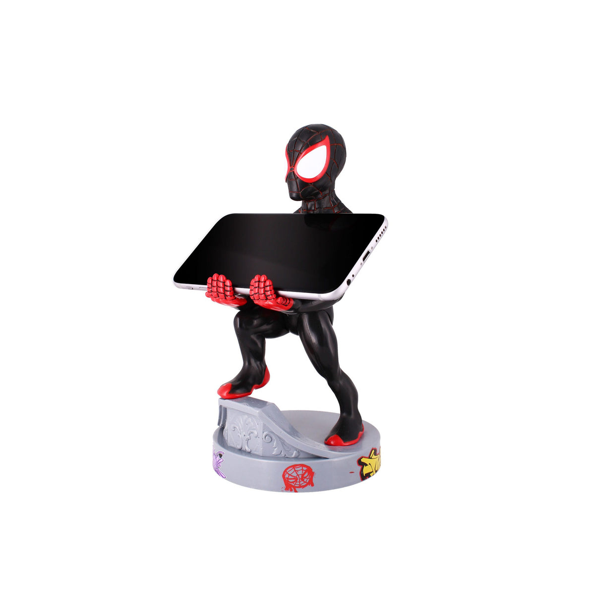 Produktbild Spider-Man Cable Guys Laddningshållare Miles Morales 20 cm