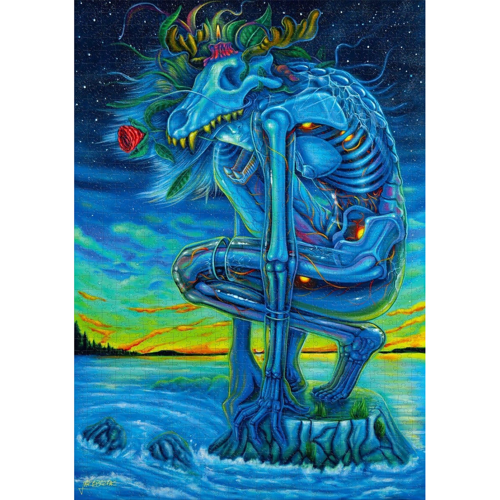 Produktbild Imagination Series Puzzle Kamil Jakóbczak Bialy Wilk (1000 bitar)