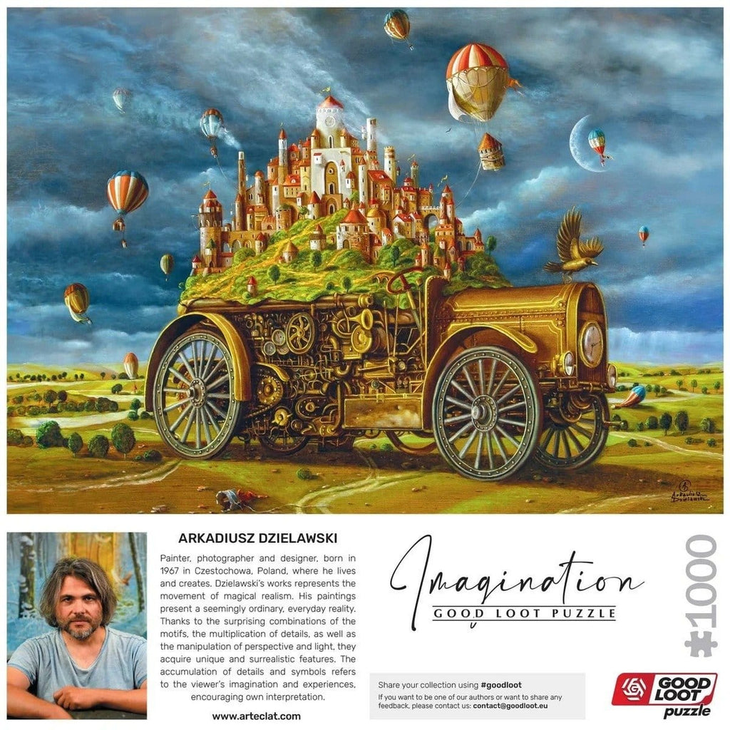 Produktbild Imagination Series Puzzle Arkadiusz Dzielawski Wielka przeprowadzka (1000 bitar)