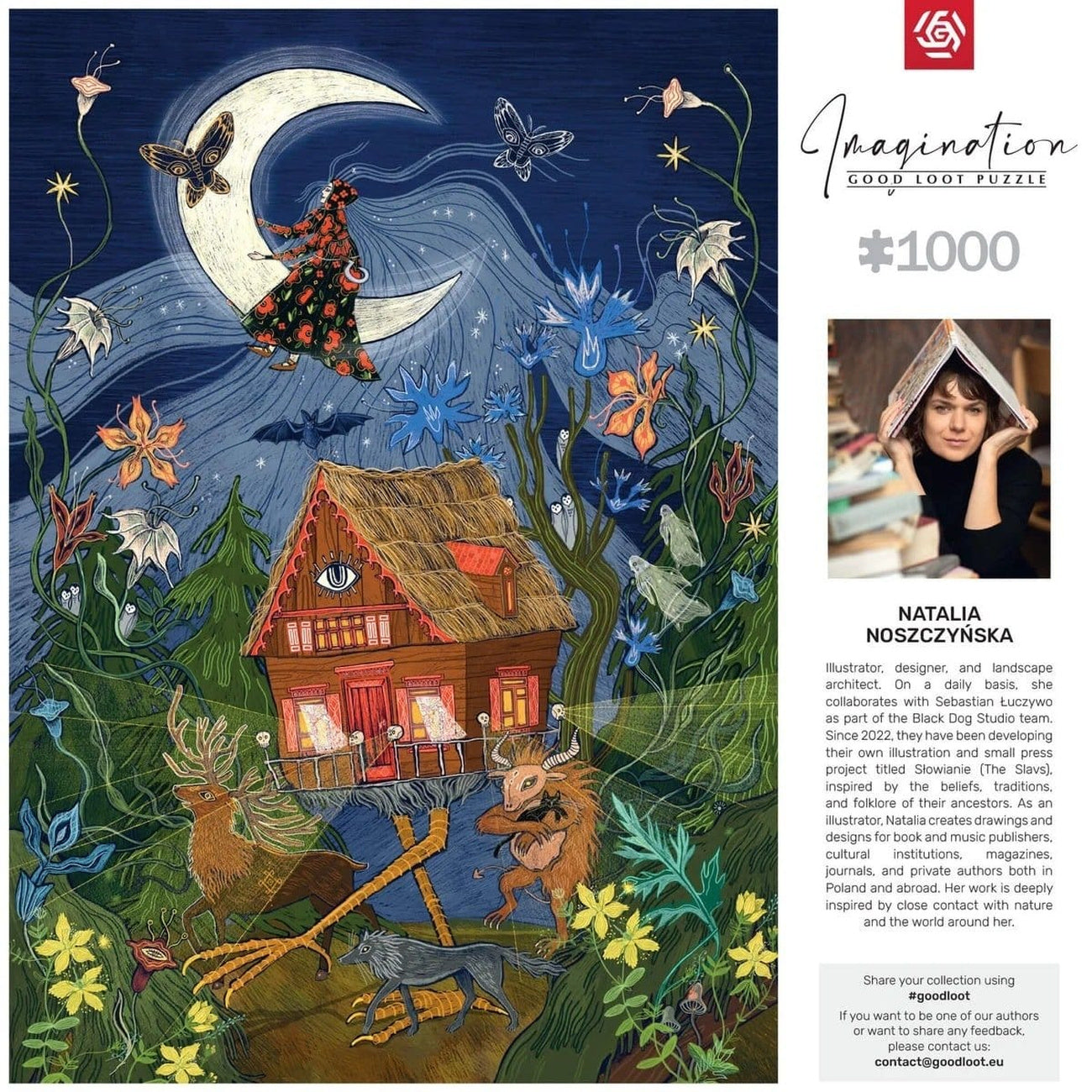 Produktbild Imagination Series Puzzle Natalia Noszczynska Slowianski Swiat Nadchodzi (1000 bitar)