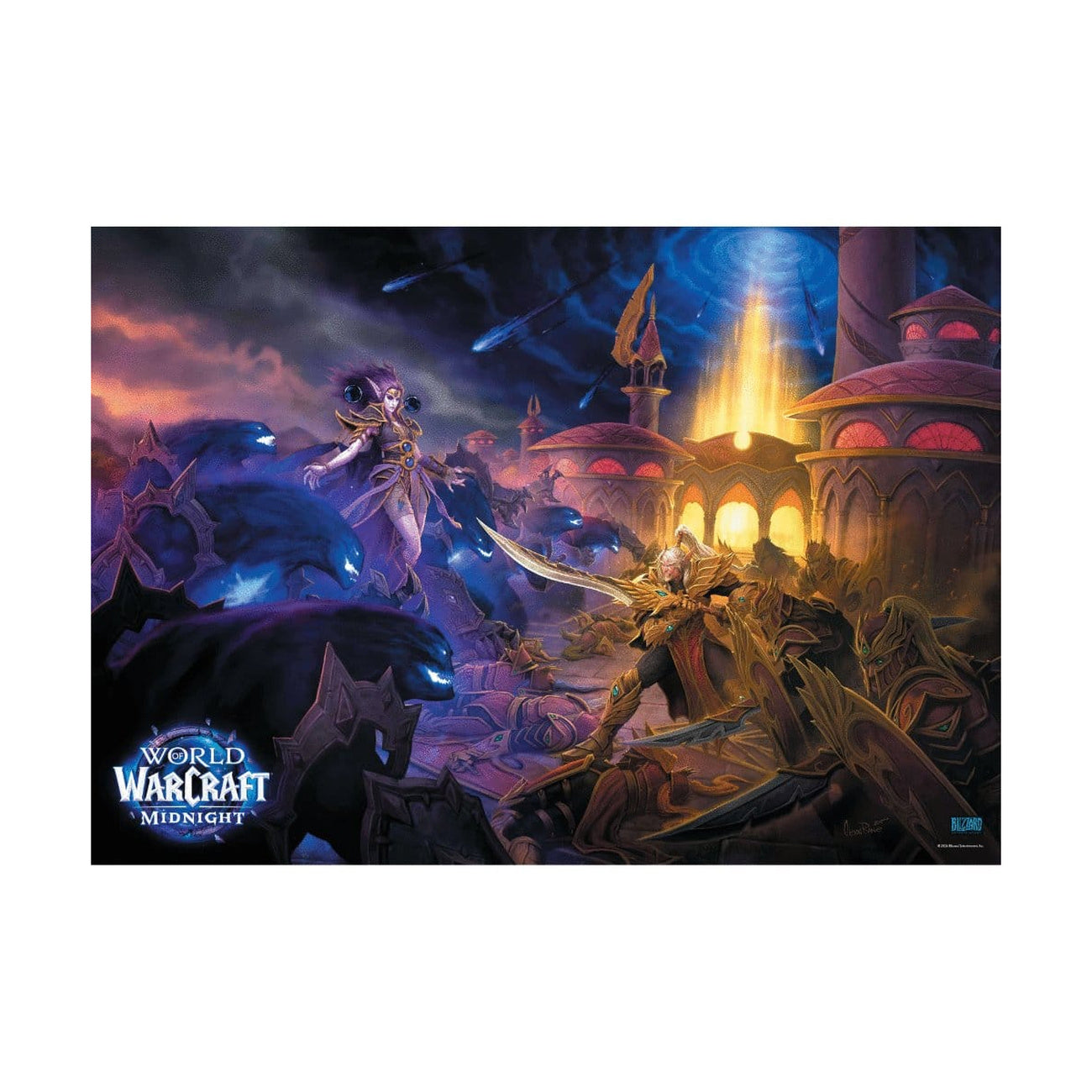 Produktbild World of Warcraft-pussel Midnight Against the Void (1000 bitar)