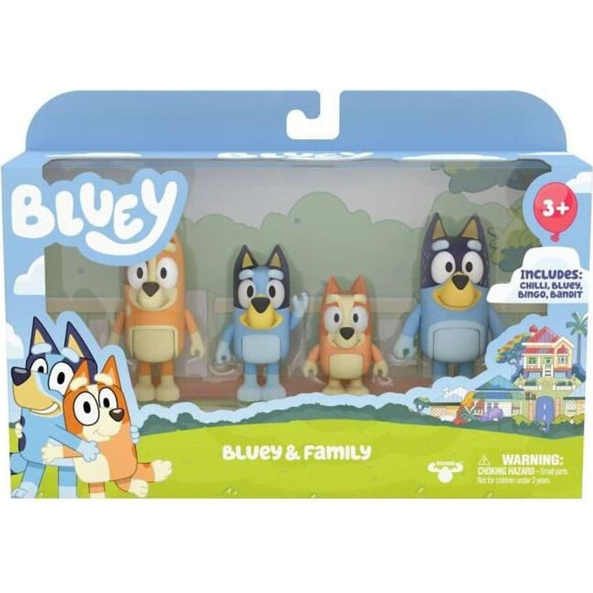 Produktbild Bluey: Familj 4-delat figurset