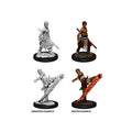 Produktbild D&D Nolzur's Marvelous Miniatures Omålade miniatyrer Male Half-Elf Monk Ytterkartong (6)