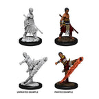Produktbild D&D Nolzur's Marvelous Miniatures Omålade miniatyrer Male Half-Elf Monk Ytterkartong (6)