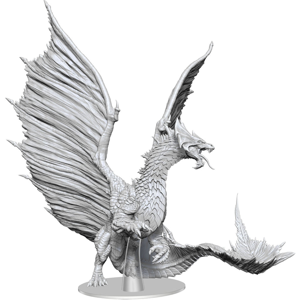 Produktbild Dungeons & Dragons Frameworks Miniatursats Adult Brass Dragon