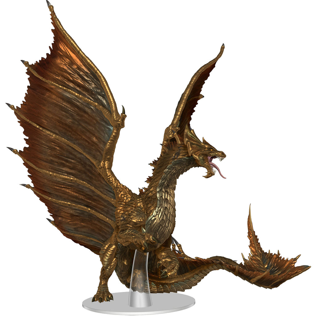 Produktbild Dungeons & Dragons Frameworks Miniatursats Adult Brass Dragon
