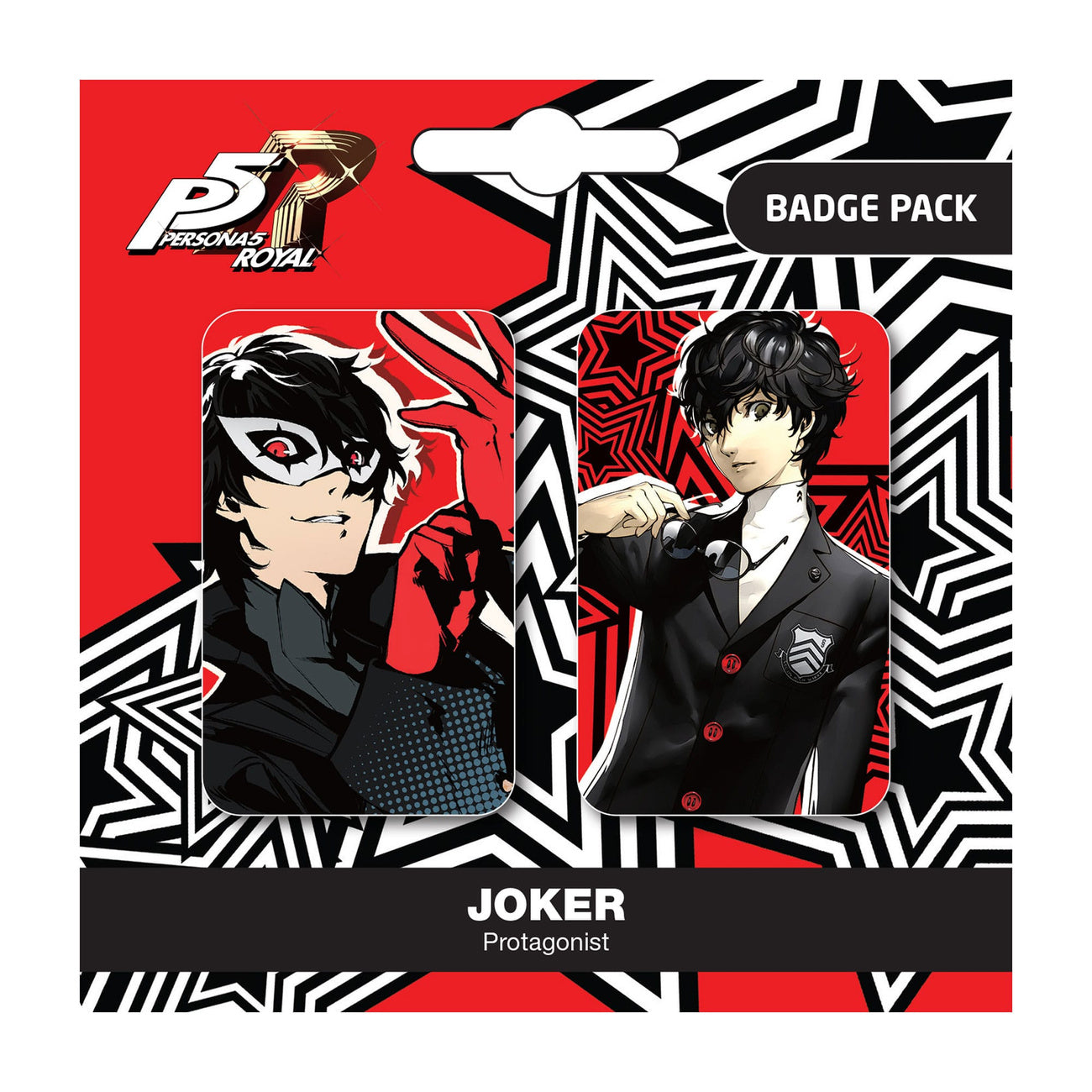 Produktbild Persona 5 Royal Dubbelt pack med pin-knappar Set A