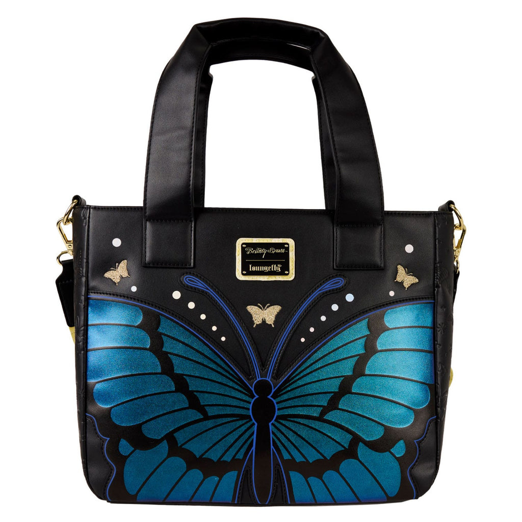 Produktbild Britney Spears by Loungefly Axelremsväska med plånbok Butterfly