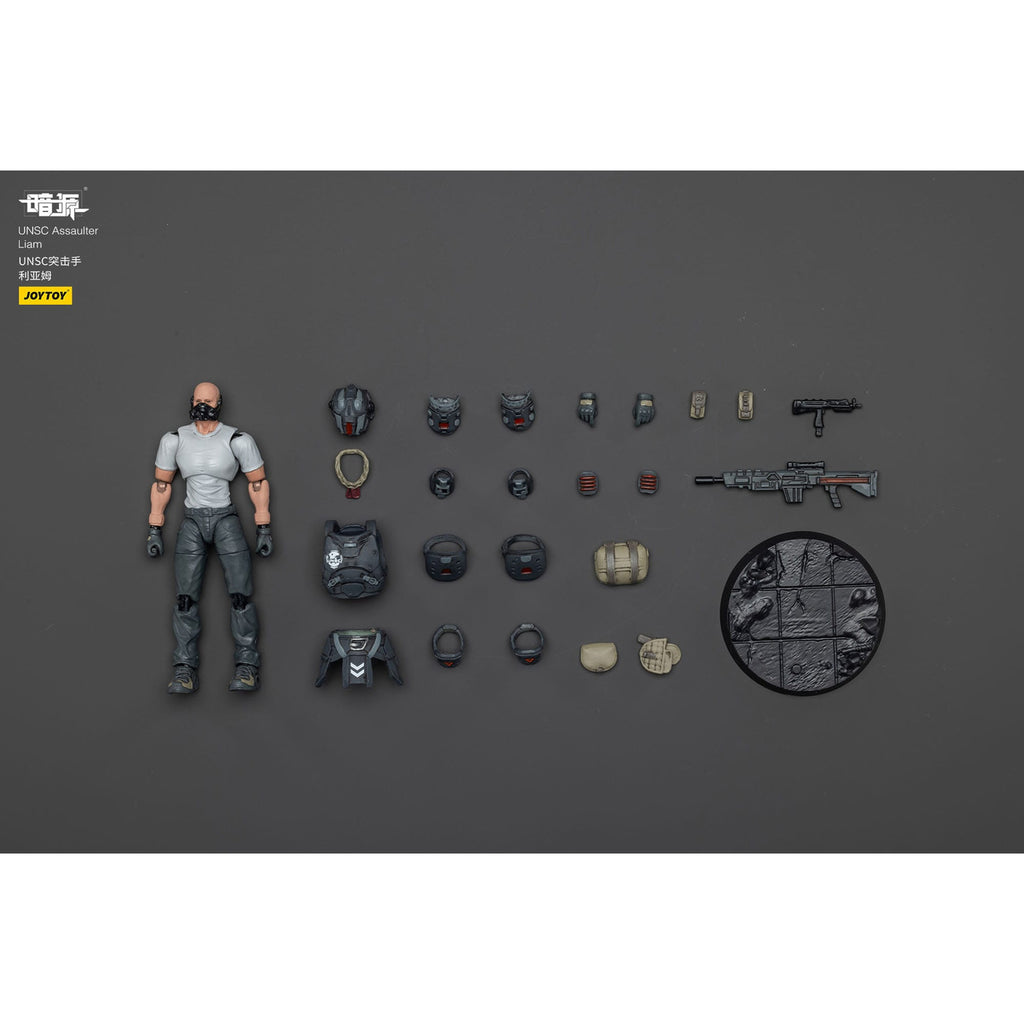 Produktbild UNSC Dark Source actionfigur Assaulter Liam 7 cm