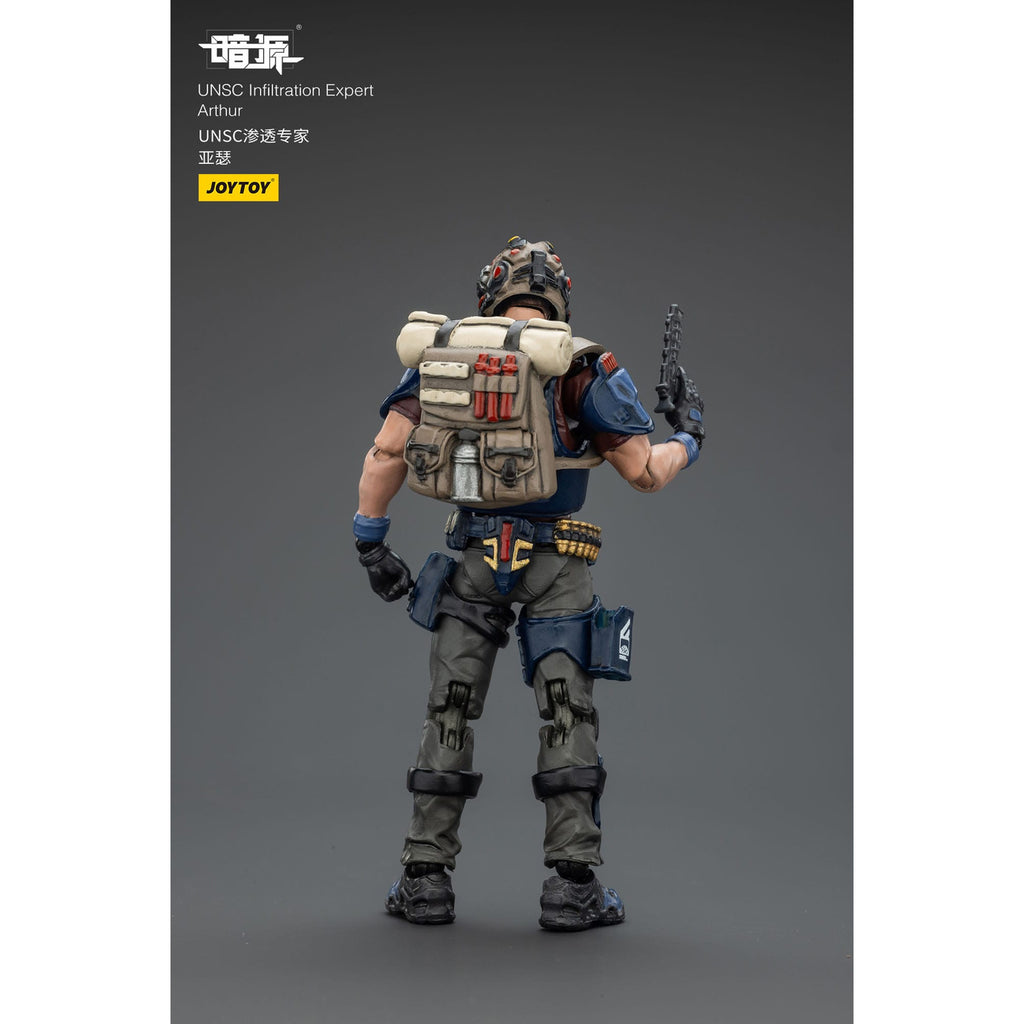 Produktbild UNSC Dark Source actionfigur Infiltration Expert Arthur 7 cm