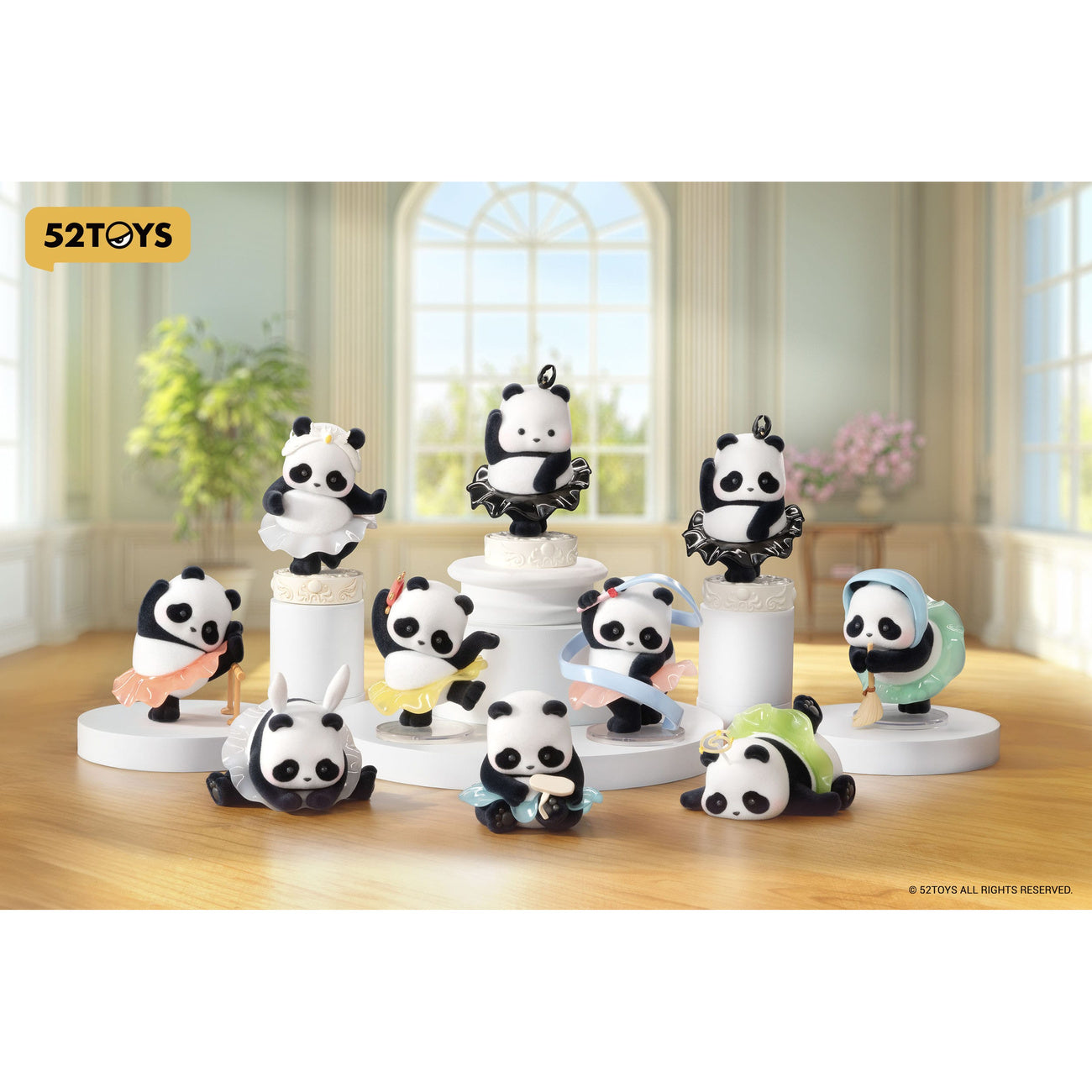 Produktbild Panda Roll Blind Box figursortiment Ballet Performance 7 cm (8)