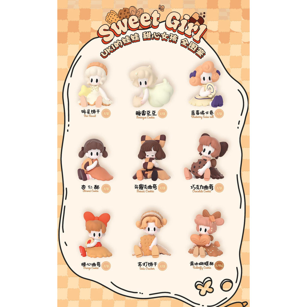 Produktbild Uki Blind Box figursortiment Doll Sweet Girl 9 cm (8)