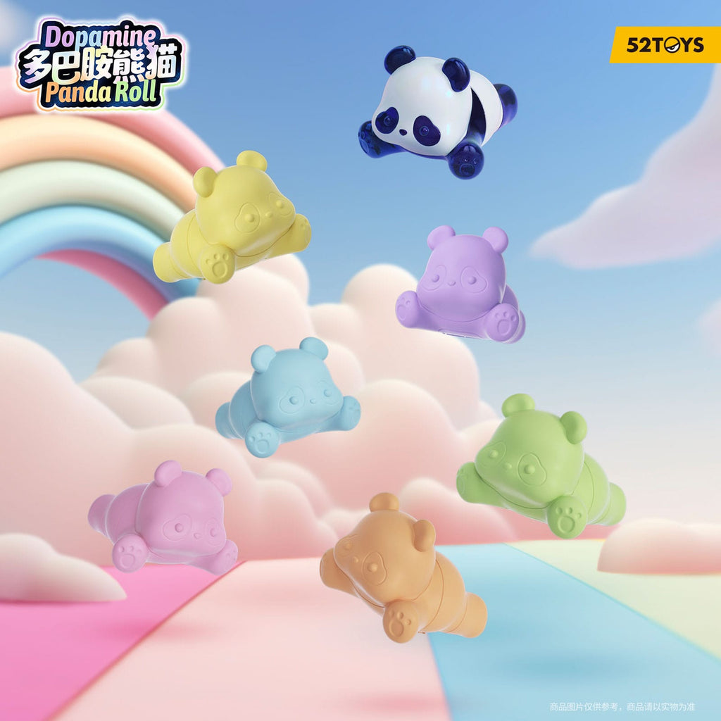 Produktbild Panda Roll Blind Box figursortiment Dopamine Pandas 3 cm (6)