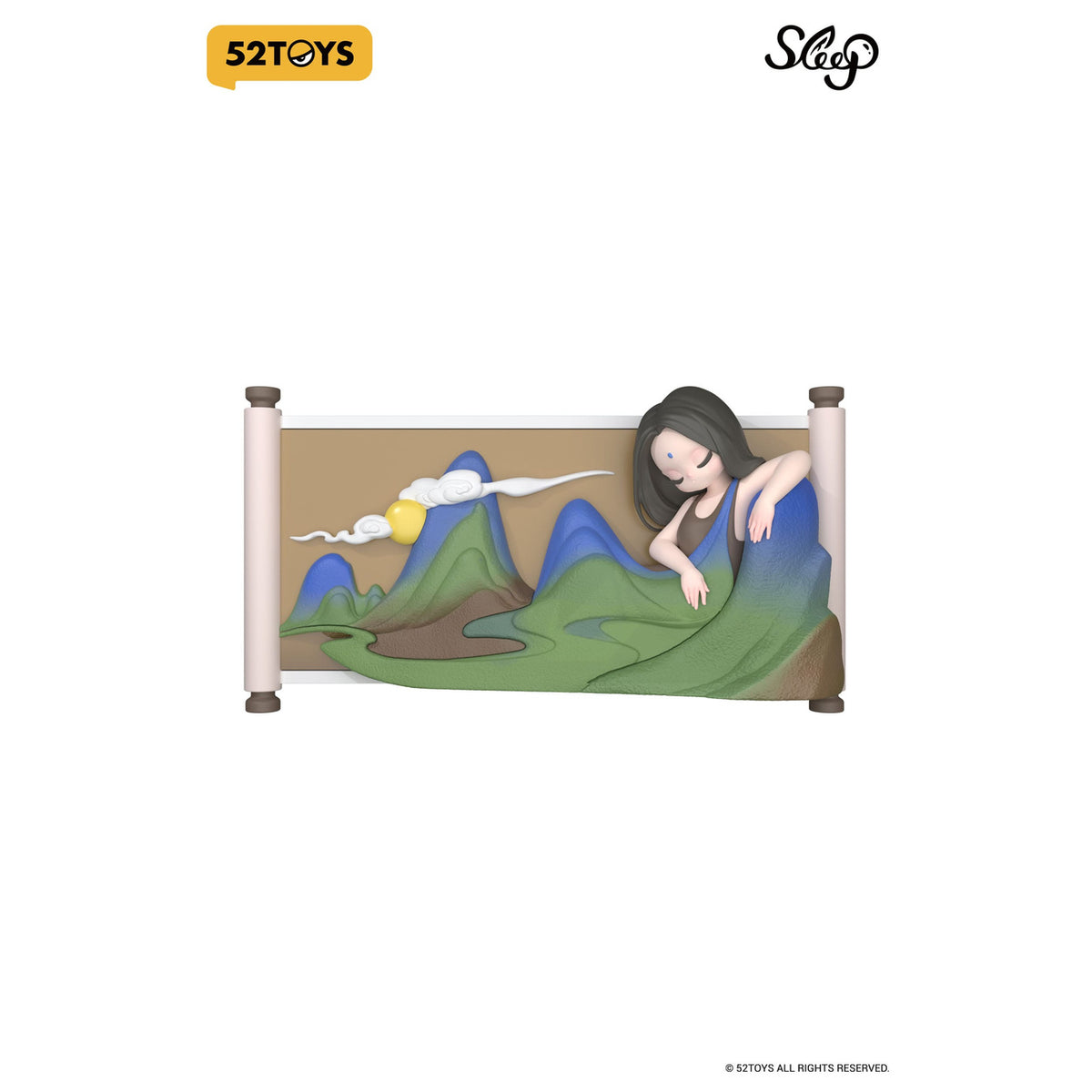 Produktbild Sleep Blind Box figursortiment Chinese Scrolls 10 cm (8)
