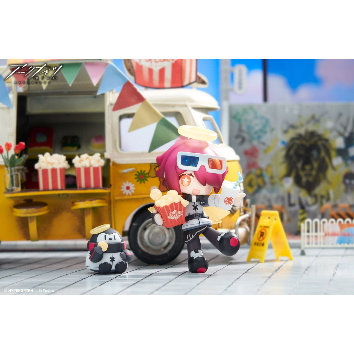 Produktbild Arknights PVC-staty Mini Series Will You be Having the Dessert? Exusiai 10 cm