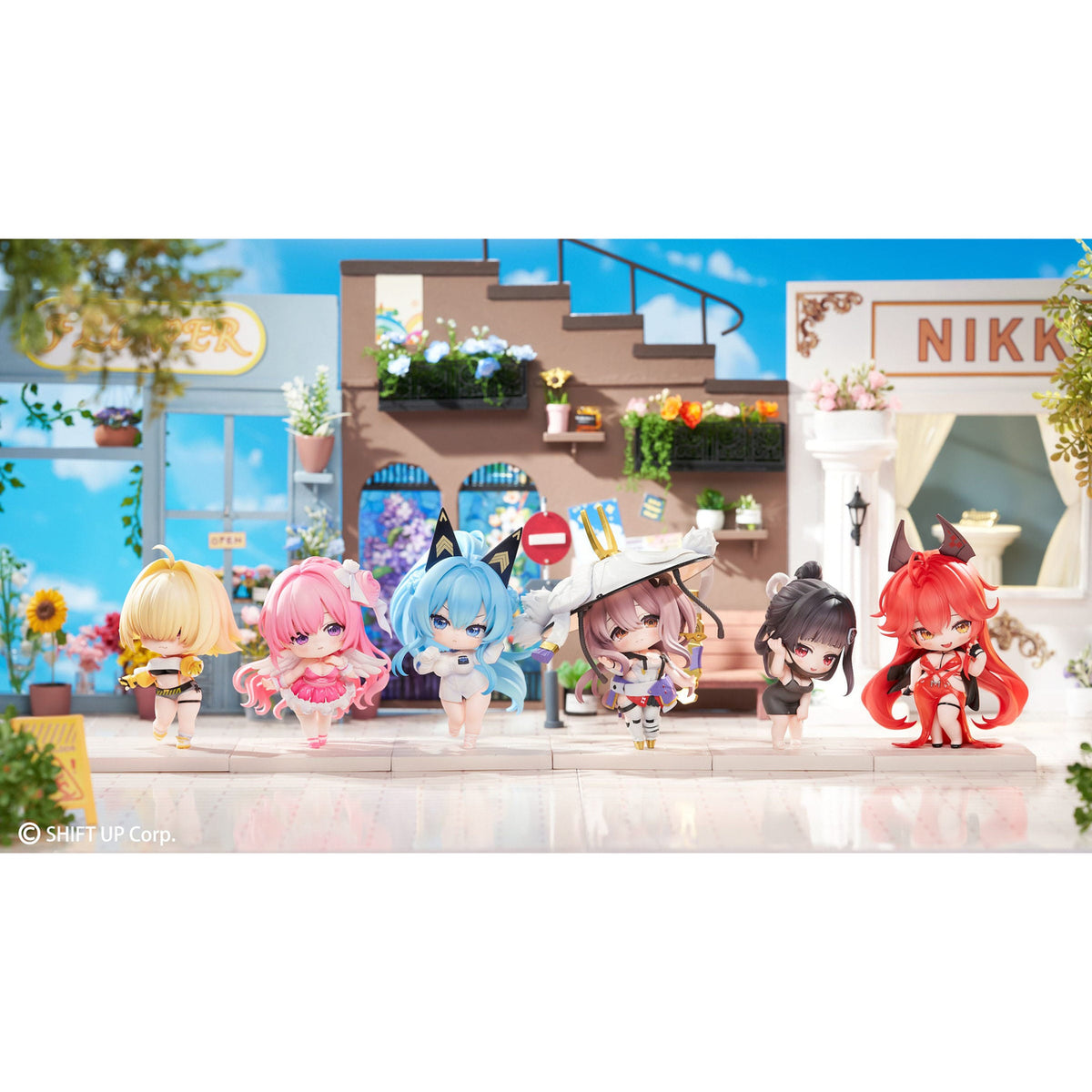 Produktbild Goddess of Victory: Nikke SAC Series Mini-figurer 6-pack Chibi Vol. 2 10 cm