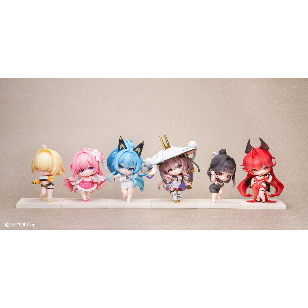 Produktbild Goddess of Victory: Nikke SAC Series Mini-figurer 6-pack Chibi Vol. 2 10 cm