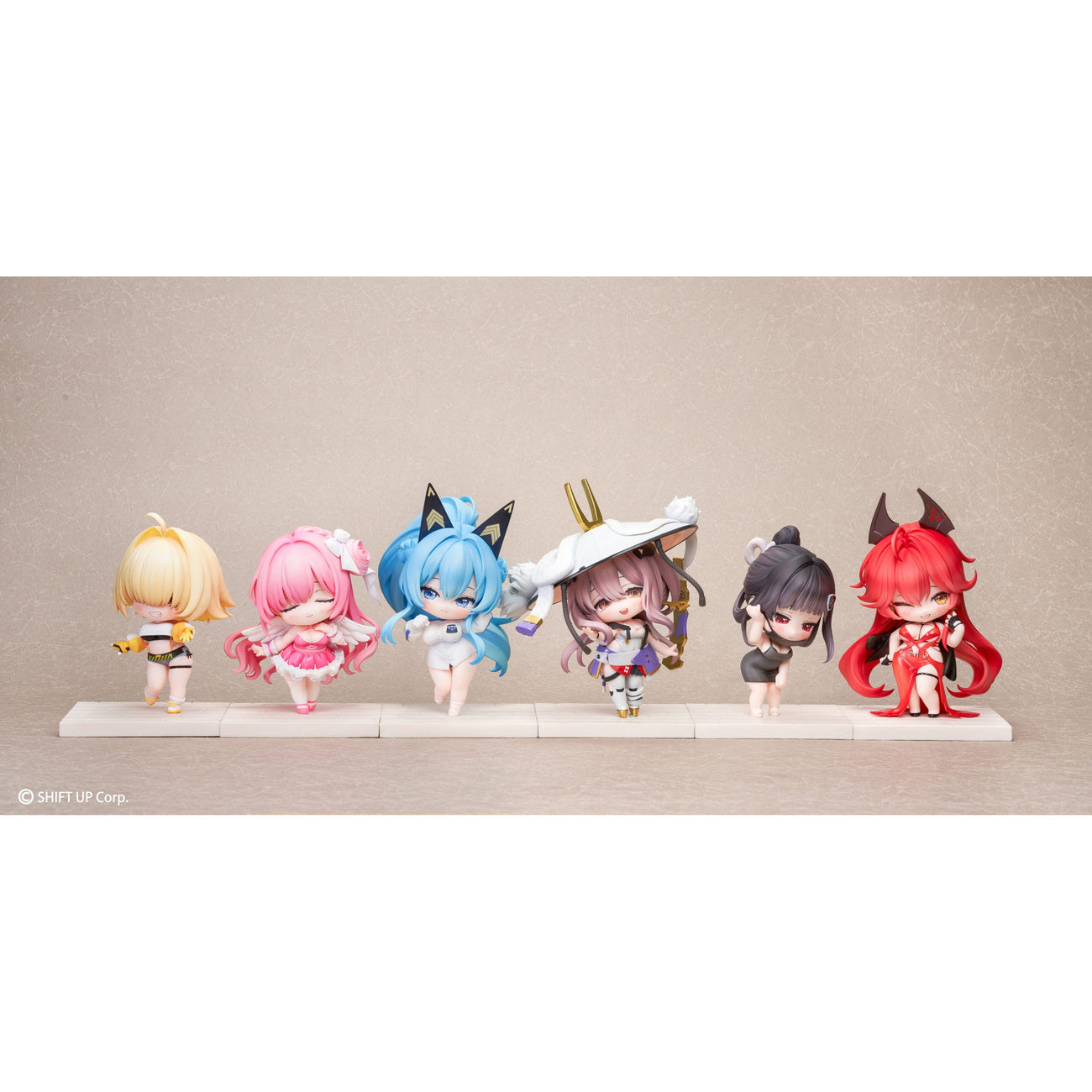 Produktbild Goddess of Victory: Nikke SAC Series Mini-figurer 6-pack Chibi Vol. 2 10 cm