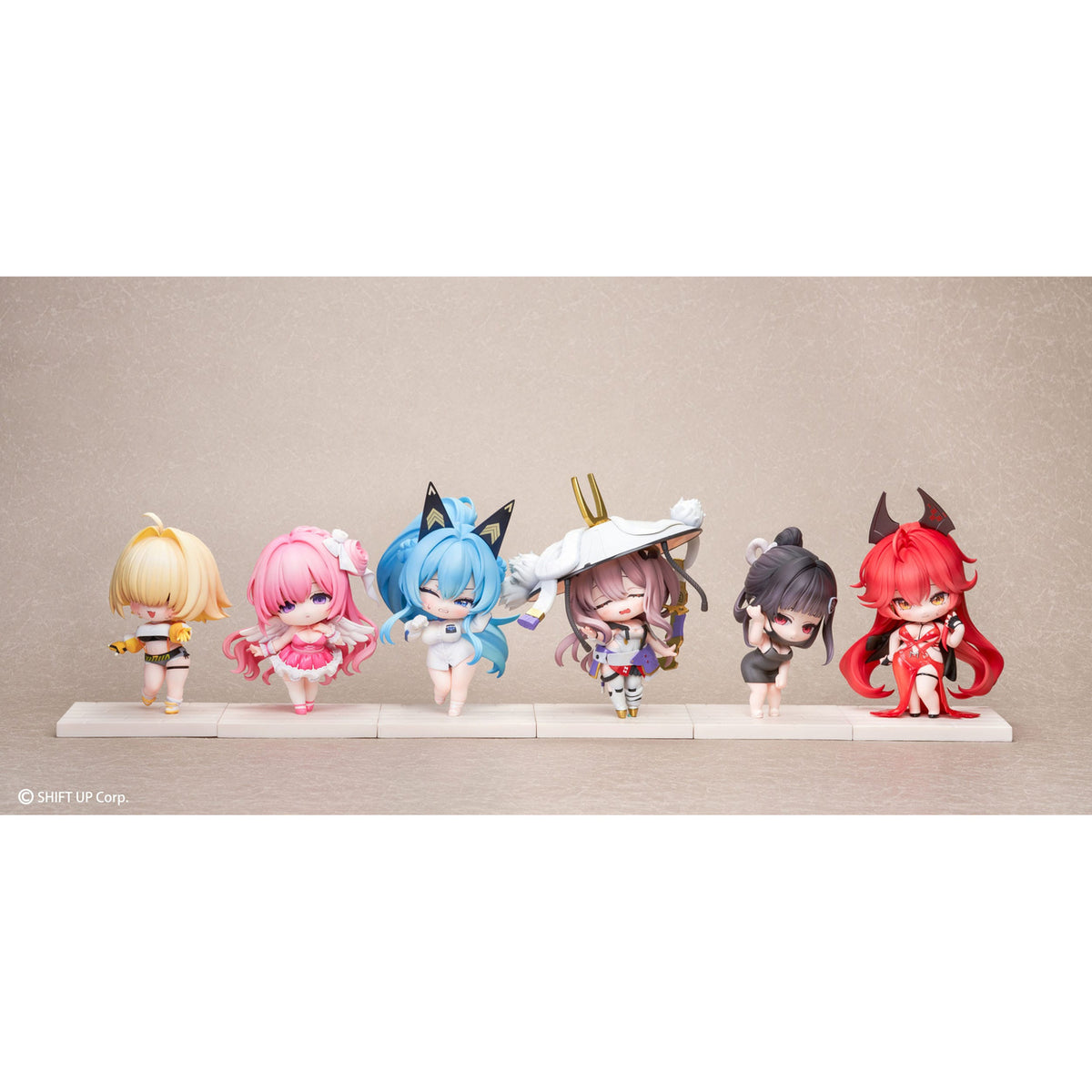 Produktbild Goddess of Victory: Nikke SAC Series Mini-figurer 6-pack Chibi Vol. 2 10 cm