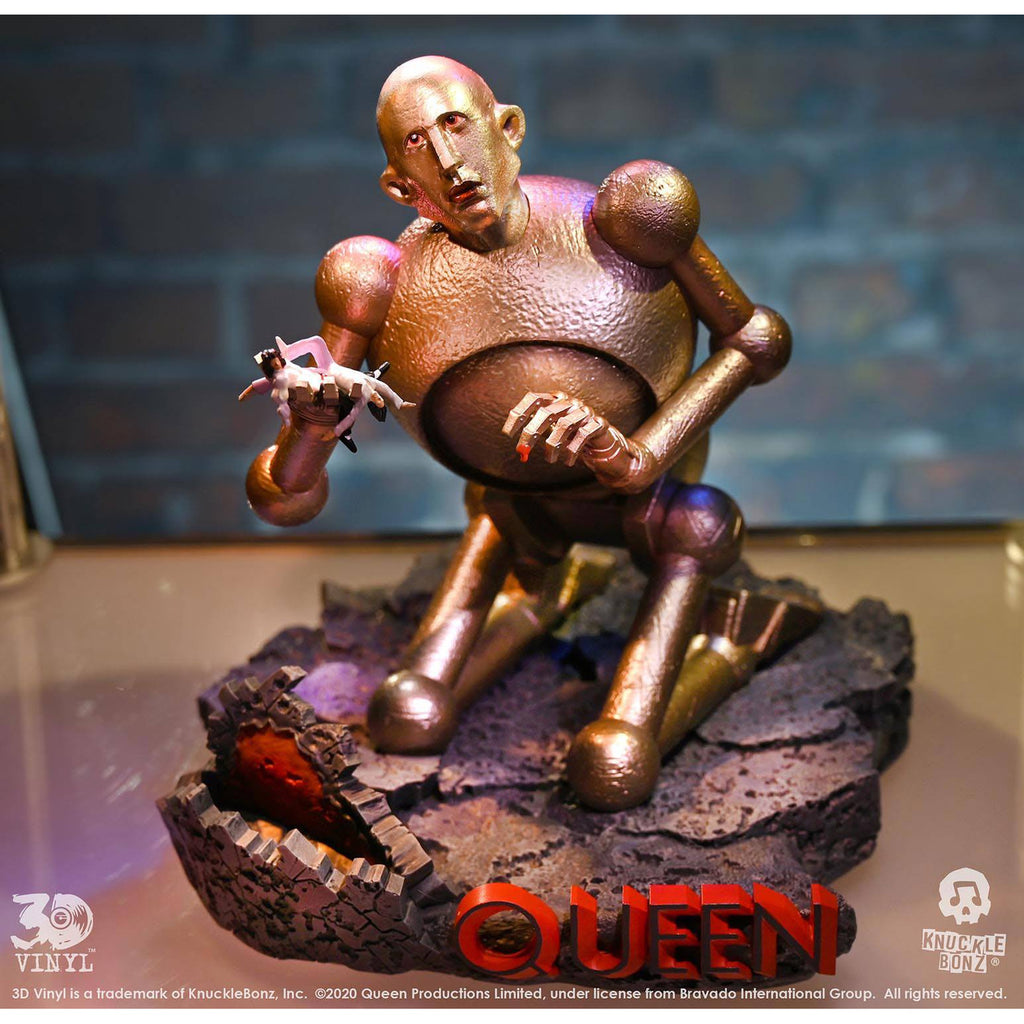 Produktbild Queen 3D Vinyl-staty Queen Robot (News of the World) 20 x 21 x 24 cm
