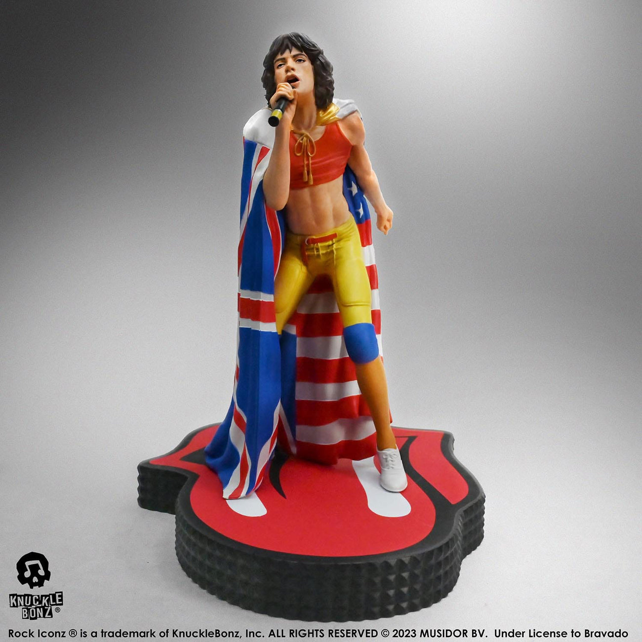 Produktbild The Rolling Stones Rock Iconz Staty Mick Jagger (Tattoo You Tour 1981) 22 cm