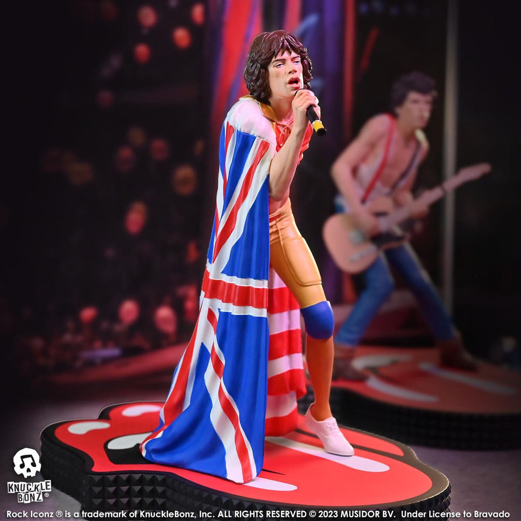 Produktbild The Rolling Stones Rock Iconz Staty Mick Jagger (Tattoo You Tour 1981) 22 cm