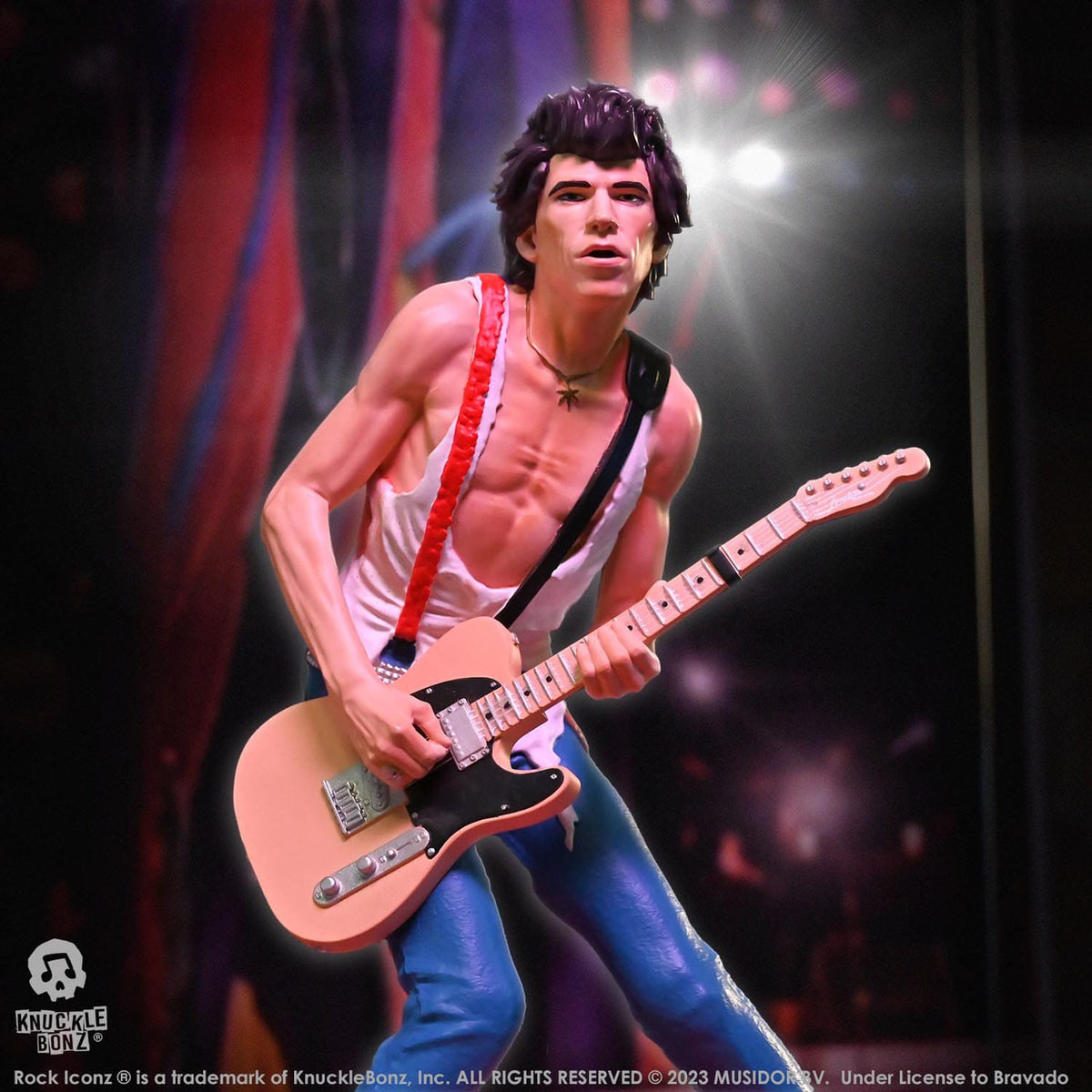 Produktbild The Rolling Stones Rock Iconz Staty Keith Richards (Tattoo You Tour 1981) 22 cm