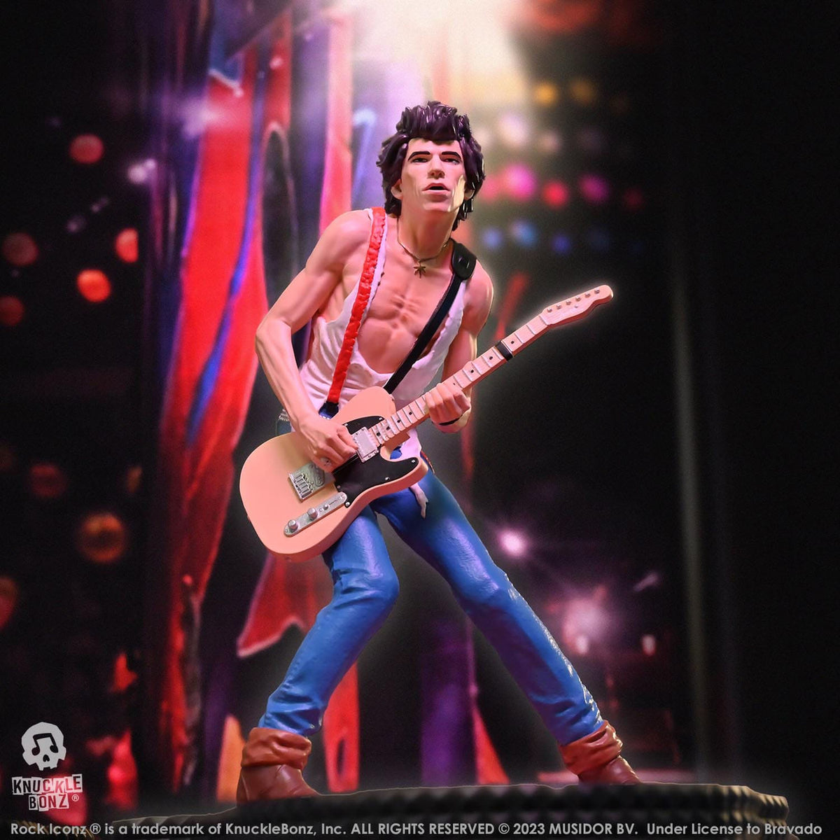 Produktbild The Rolling Stones Rock Iconz Staty Keith Richards (Tattoo You Tour 1981) 22 cm