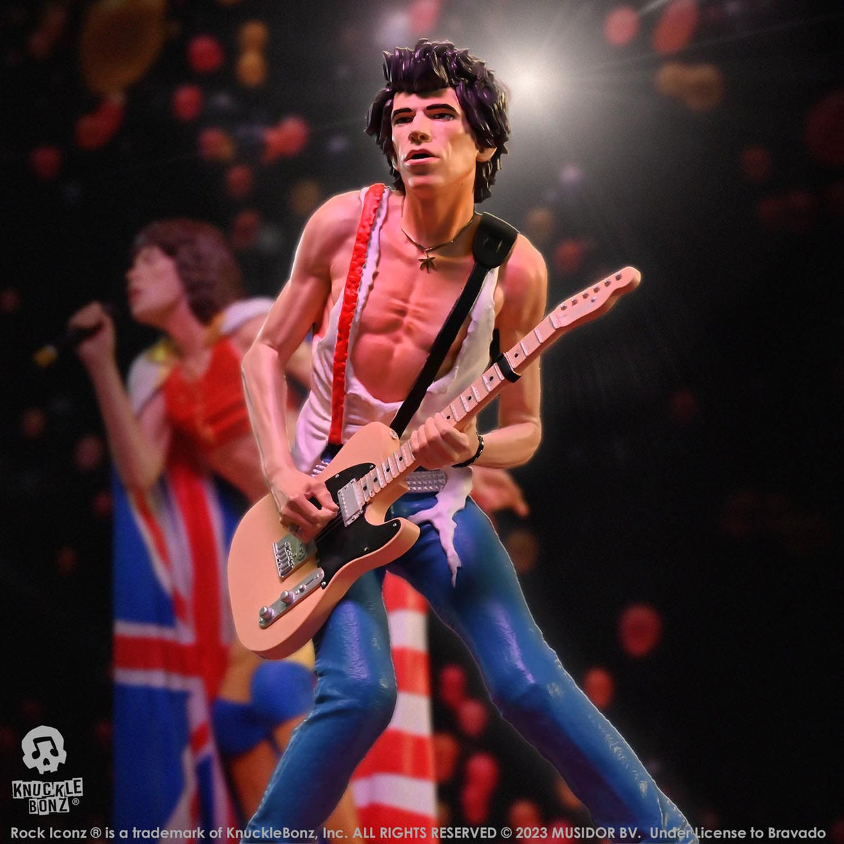 Produktbild The Rolling Stones Rock Iconz Staty Keith Richards (Tattoo You Tour 1981) 22 cm