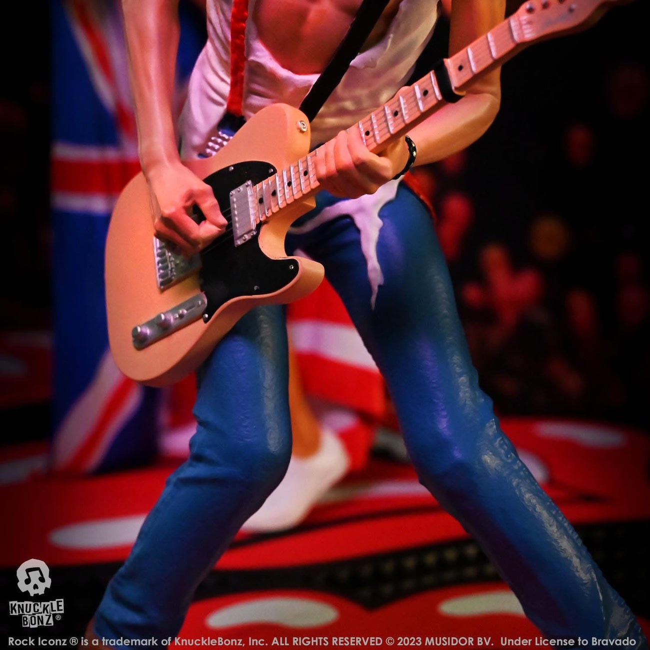 Produktbild The Rolling Stones Rock Iconz Staty Keith Richards (Tattoo You Tour 1981) 22 cm