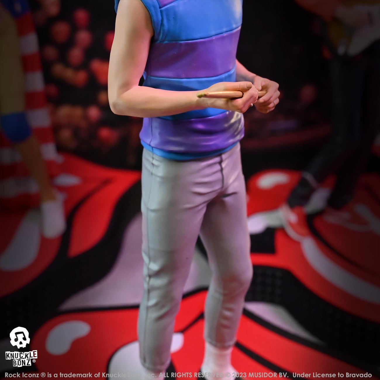 Produktbild The Rolling Stones Rock Iconz Staty Charlie Watts (Tattoo You Tour 1981) 22 cm