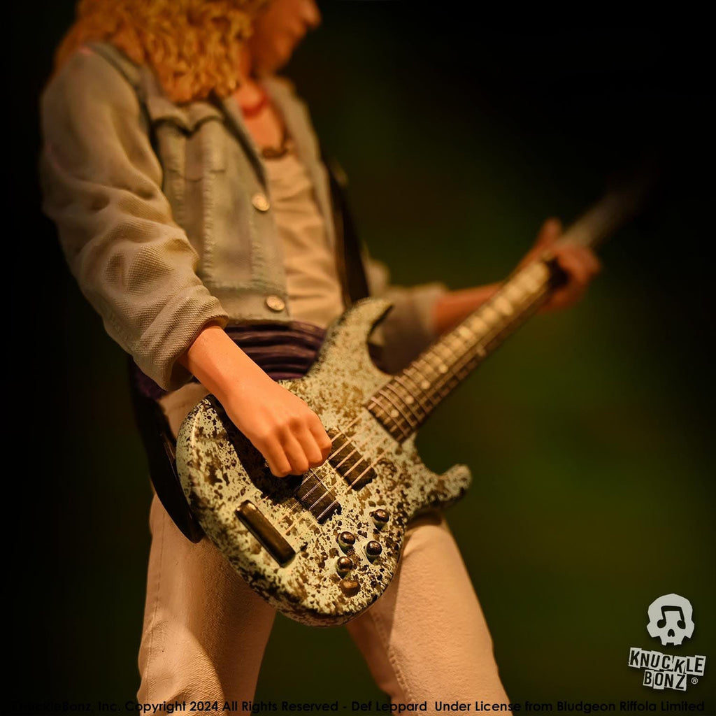 Produktbild Def Leppard Rock Iconz Statyett Rick Savage 24 cm