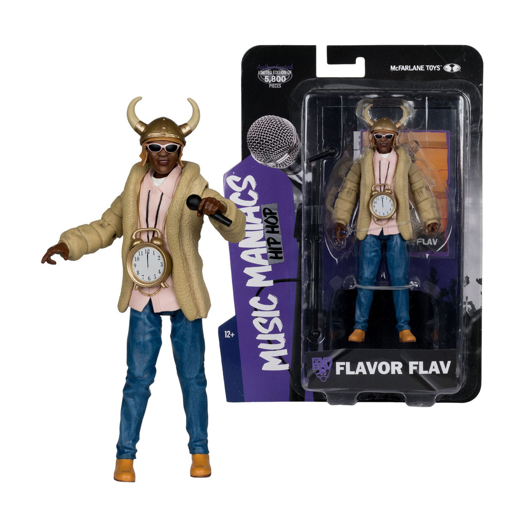 Produktbild Music Maniacs Hip Hop actionfigur Flavor Flav 16 cm