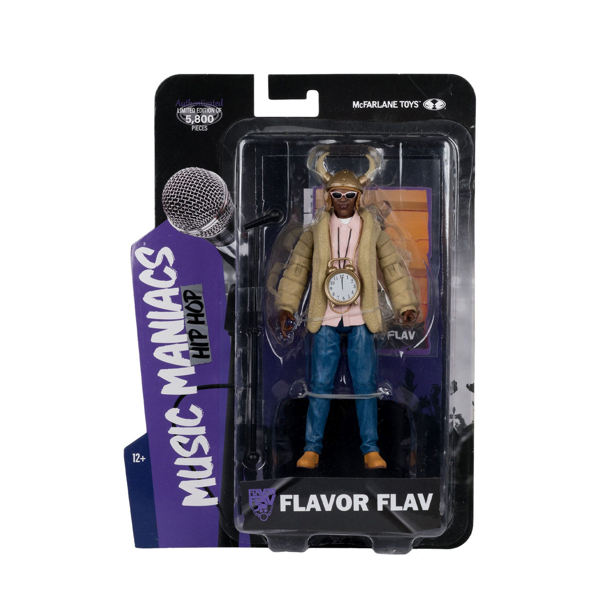 Produktbild Music Maniacs Hip Hop actionfigur Flavor Flav 16 cm