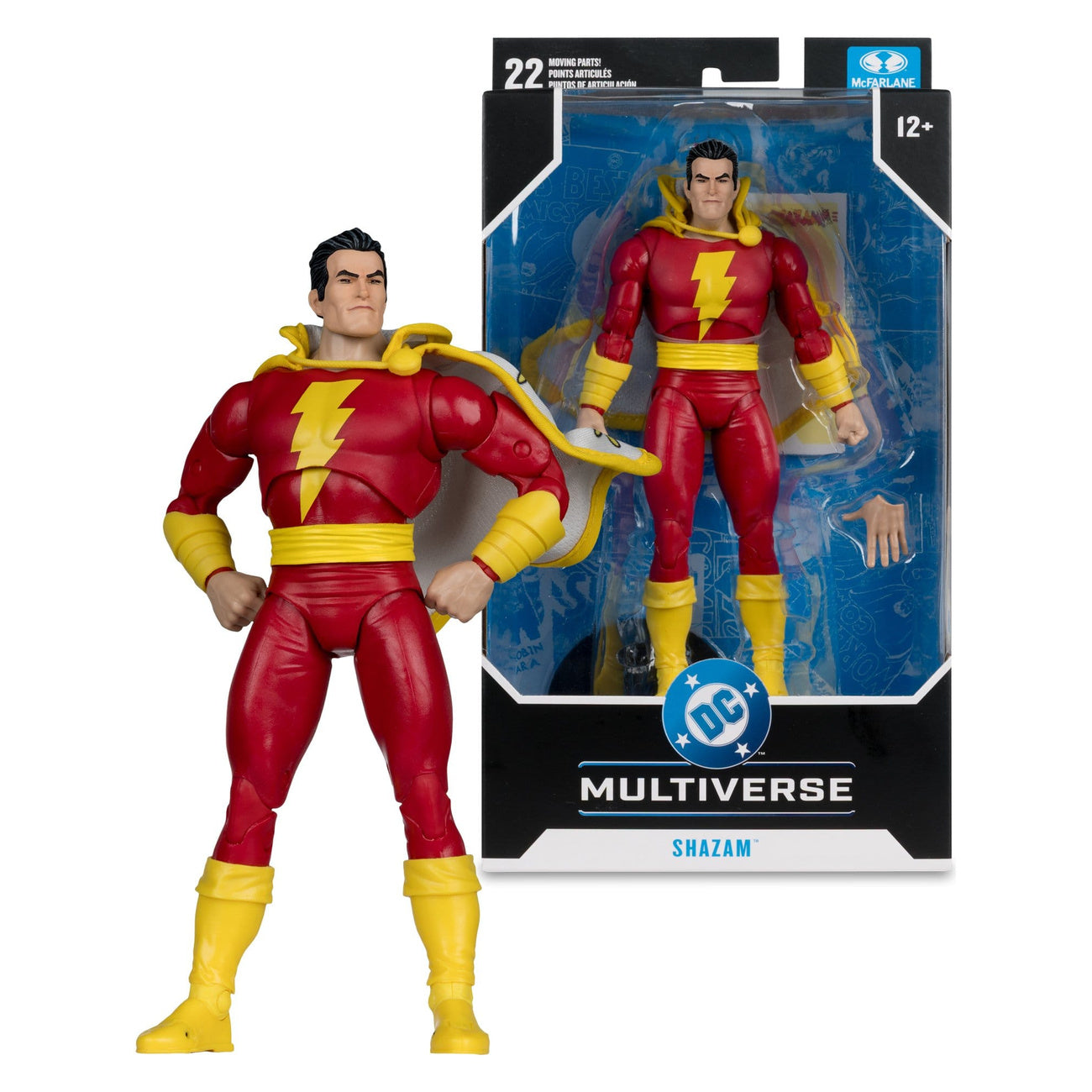 Produktbild DC Multiverse actionfigur Shazam (The Power of Shazam) 19 cm
